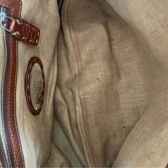 Authentic Copper Fendi Villa Borghese Selleria Bag - Picture 5 of 11